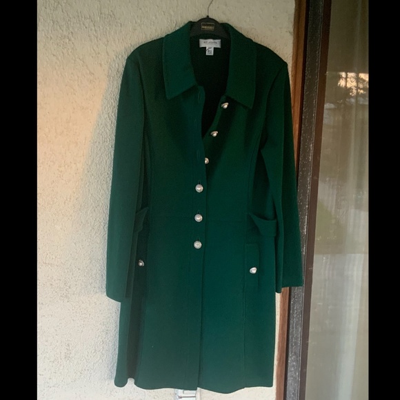 ST. JOHN COLLECTION KNIT COAT - Picture 1 of 7